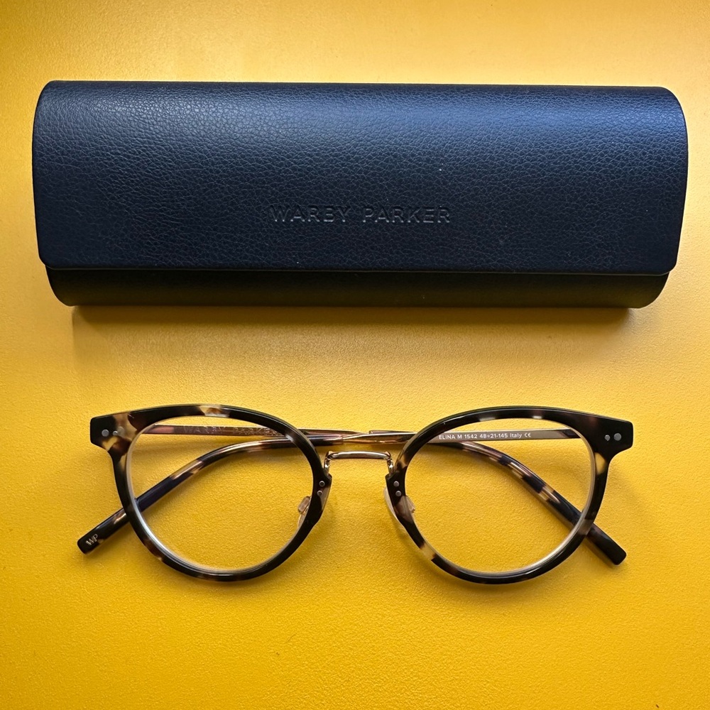 Warby Parker Brown Tortoise Glasses - Elina